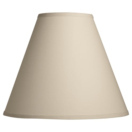 Hardback Lamp Shade, Parchment, 8x19x12.5